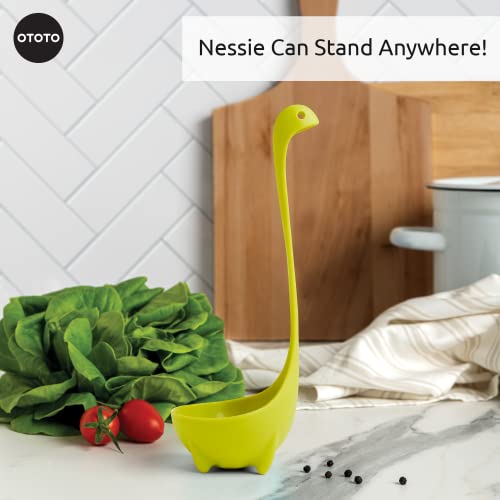 OTOTO The Original Nessie Ladle - Soup Ladle, Cute Gifts, Funny Kitchen Gadgets, Loch Ness design, Cooking Gifts for Mom - Cute and Practical Kitchen Utensils - Unique Gifts for Women, Mothers Day - Image 4