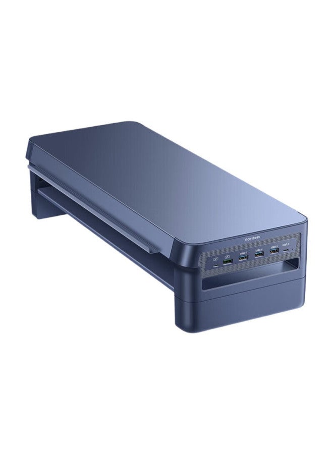 Deer Is Luwei Monitor Riser Laptop Stand, Computer Desk Riser, Front Phone Stand, Charger, Usb3.0 Expansion, Pd Super Fast Charging, Zw0231-jd - Image 4