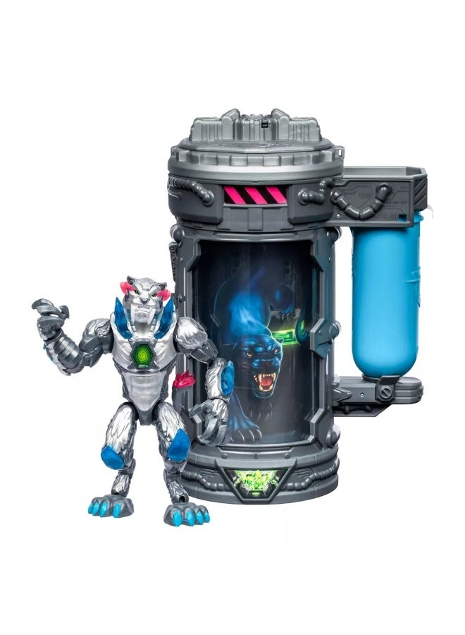 MrBeast Lab تمثال عمل بانثر معدني من مختبر مستر بيست ميوتاتور - Image 3