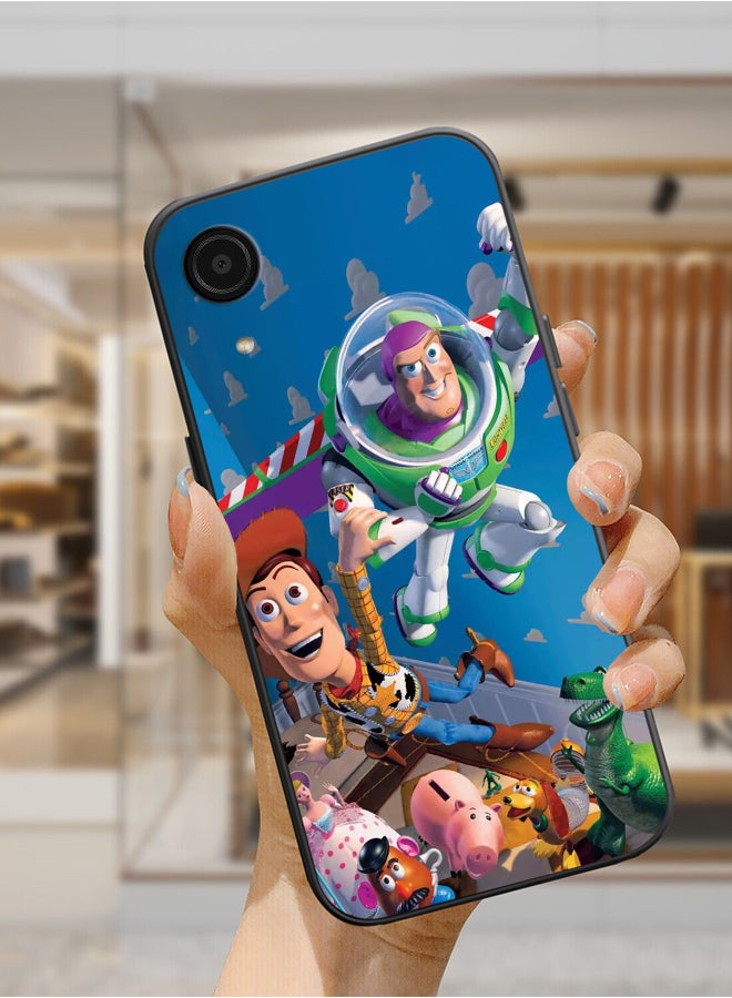 Protective Shockproof Case Cover For Samsung Galaxy A03 Core Toy Story Drawing