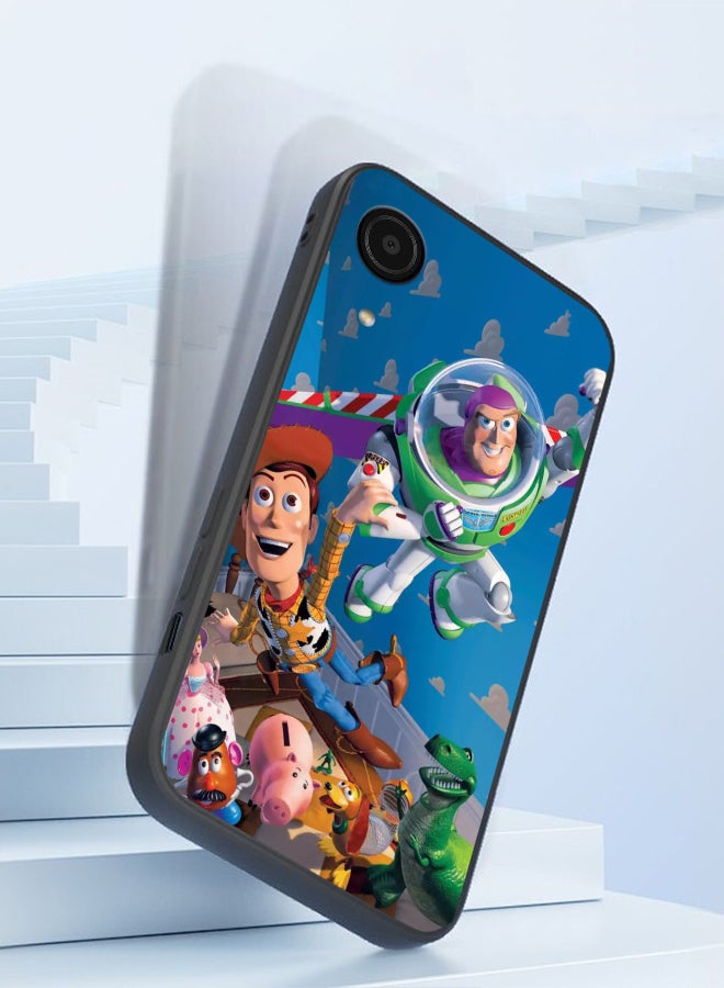 Protective Shockproof Case Cover For Samsung Galaxy A03 Core Toy Story Drawing