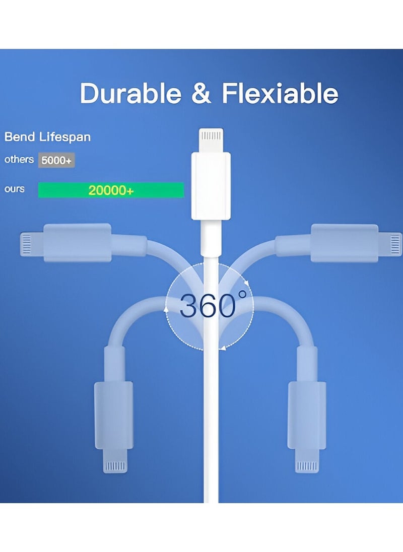 USB C to Lightning Cable [MFi Certified] 3FT Fast Charger Cable Power Delivery Type C Charging Cord Compatible with iPhone 14 13 13 Pro Max 12 12 Pro Max 11 XS XR X 8 iPad
