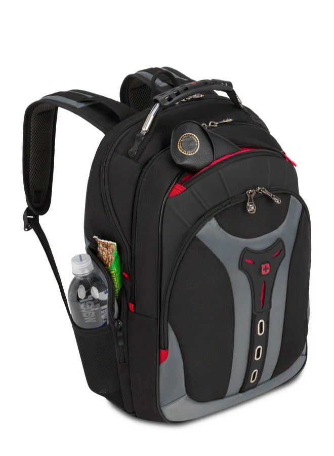 Wenger Pegasus 17 Inch Laptop Backpack - Black/Grey - Image 5