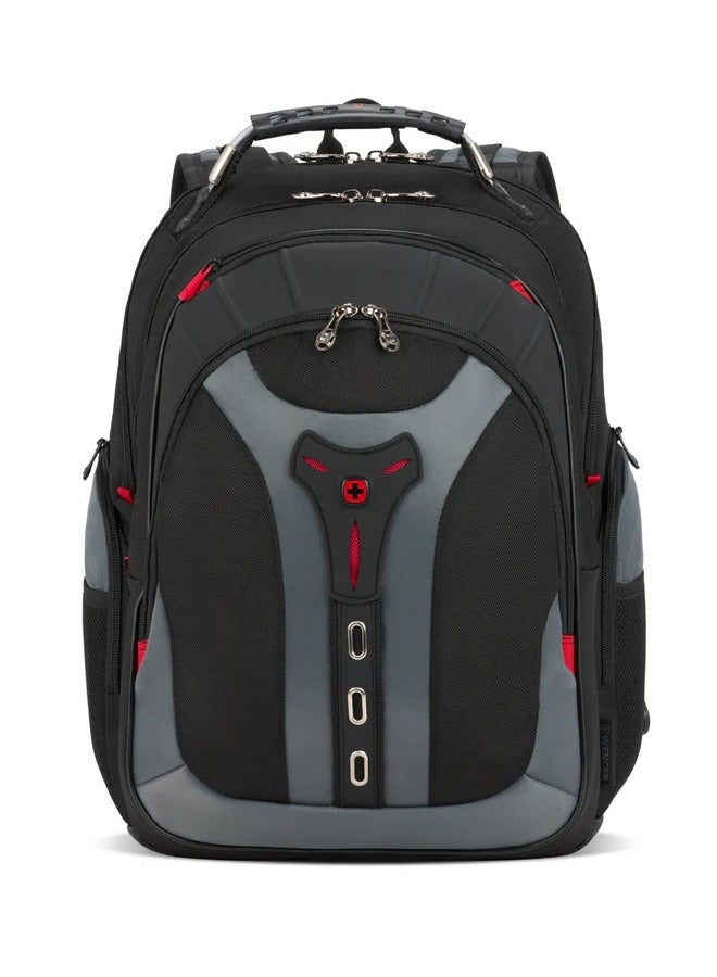 Wenger Pegasus 17 Inch Laptop Backpack - Black/Grey - Image 1