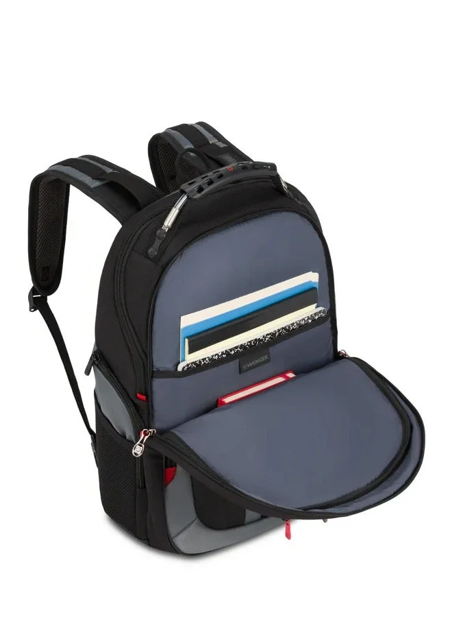 Wenger  Pegasus 17 Inch Laptop Backpack - Black/Grey  | Best Price UAE