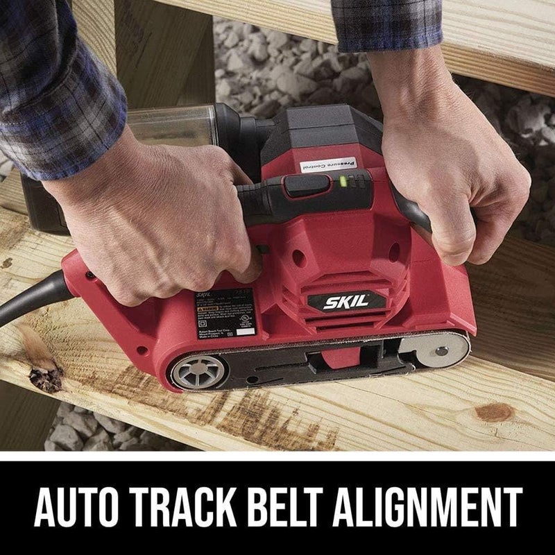 SKIL 6 Amp 3"x18" Belt Sander with Pressure Control - 7510-01 - Image 3