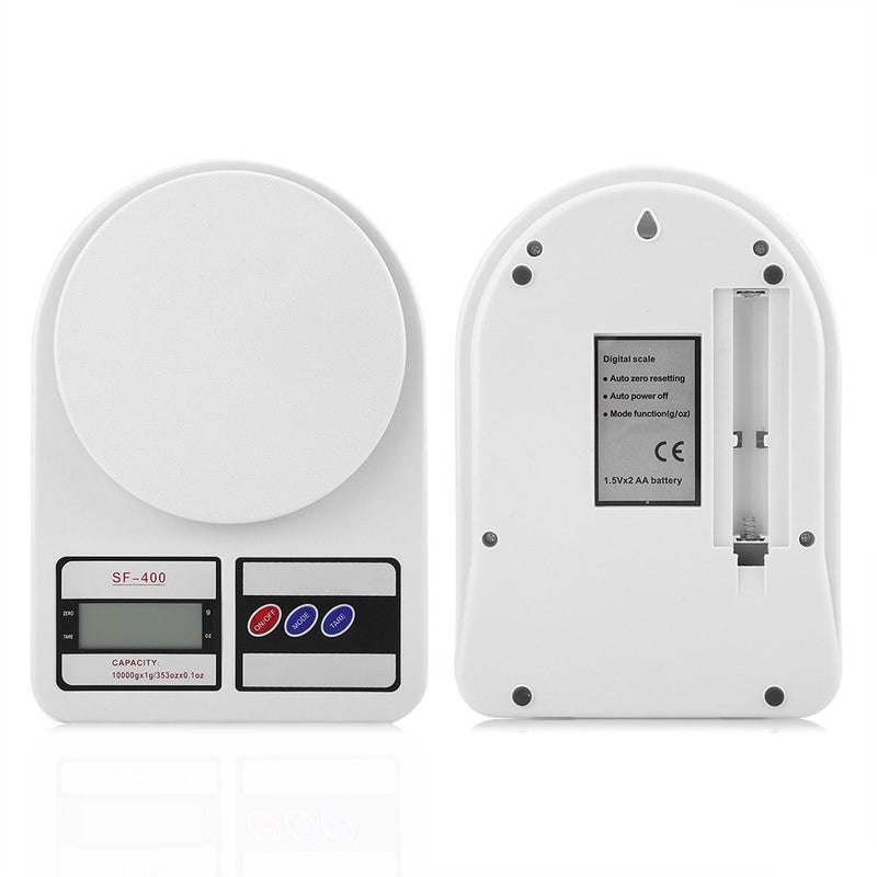 كلاراكو ميزان مطبخ، ميزان رقمي كهربائي بسعة كبيرة 10000 جرام و353 أونصة، أداة مطبخ لوزن المواد الغذائية - Image 4