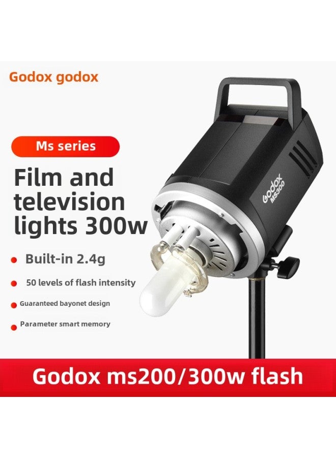 Shenniu MS200V MS300V Portraits Studio Studio Still Life Compact BaoRong Flash International Edition GODOX-Color:MS200V - Image 2