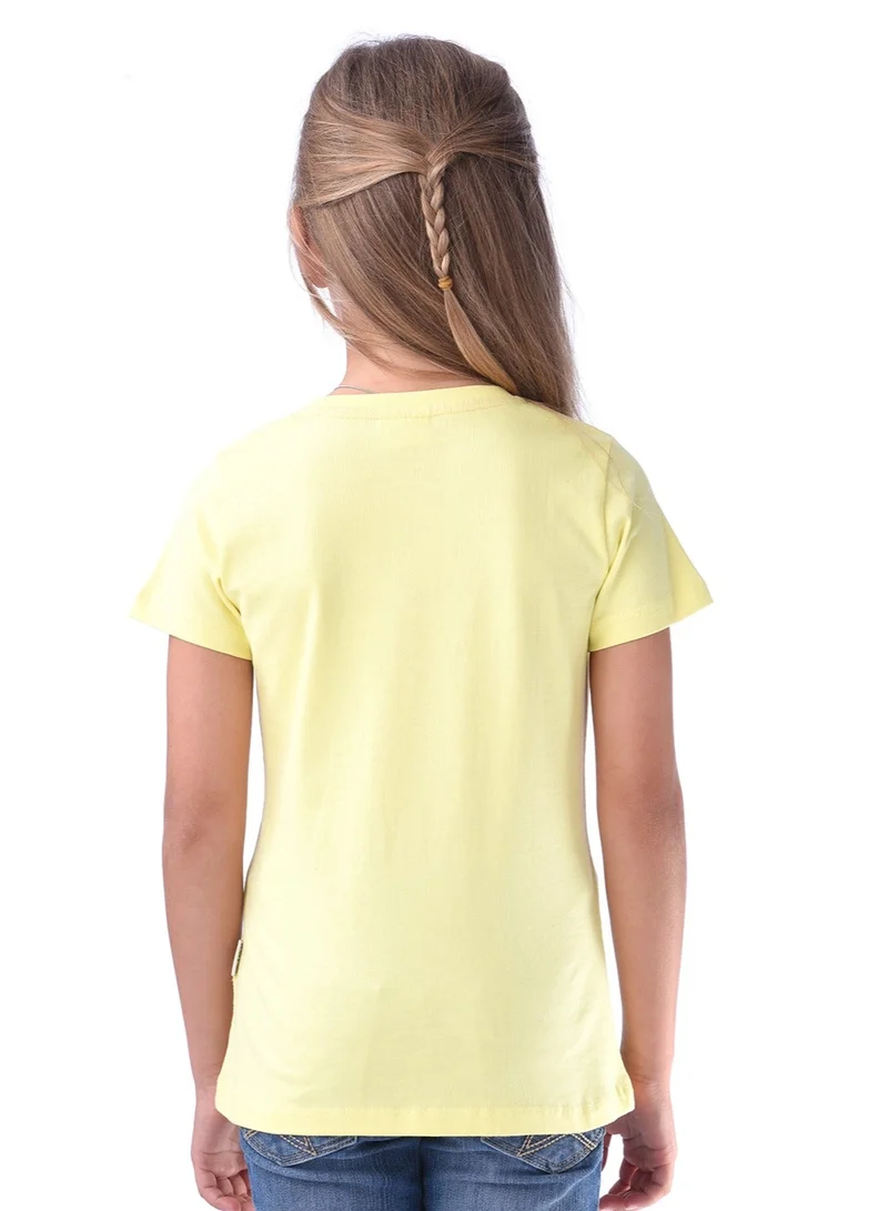 Victor And Jane  Victor and jane Girls' T-shirt - Yellow for Women | Best Price UAE