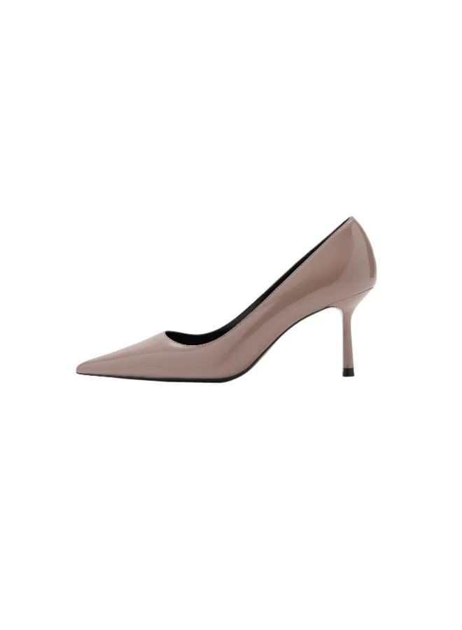 مانجو Patent leather pointed-toe court shoes