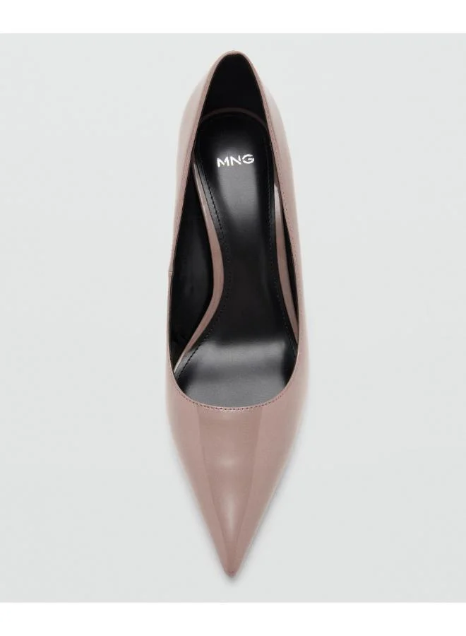 MANGO  Patent leather pointed-toe court shoes for Women | Best Price UAE