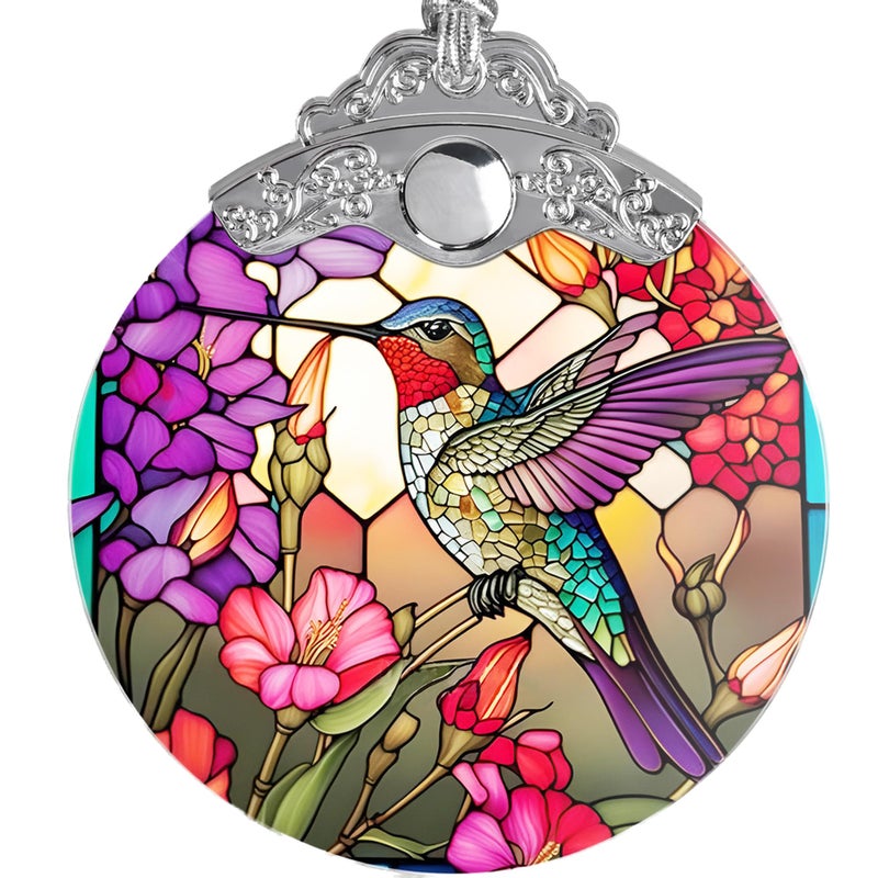 Jocidea Hummingbird Christmas Ornament - Jocidea Hummingbird Decor - Hummingbird Christmas Tree Ornament - Hummingbird Christmas Decorations - Hummingbird Gifts Ideas - Xmas Gifts for Hummingbird Lover - Image 1