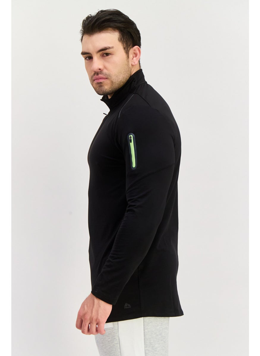 Men Sportswear Fit Long Sleeve Training Jersey,  Black - pzsku/Z1583626CB5735F4442AFZ/45/_/1739715323/c57792ce-4933-4c8e-bb16-2c58068facdb