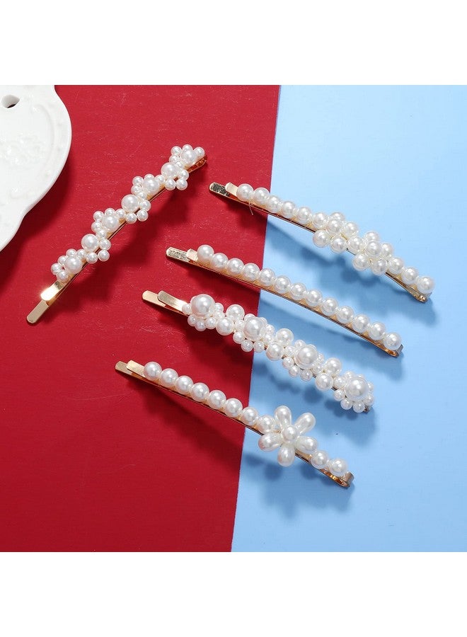 Belicia Women Hair Accessories 18PCS Handmade Simulation Pearl Barrettes Clip Set Geometric Flower Bobby hairpin Girls Headwear - Image 4