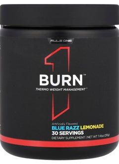 Rule One Proteins Burn™ Thermo Weight Management Blue Razz Lemonade 7.41 oz (210 g) 