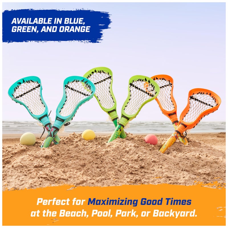 SwimWays Hydro Lacrosse, Blue, Outdoor Games for Adults & Kids, Swimming Pool Accessories and Pool Party Games, Blue - Image 5