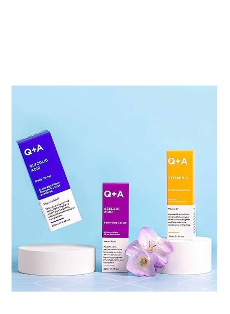 Q+A Anti-Aging Serum Rich In Vitamin C, Which Works To Lighten The Skin, Unify Its Color And Increase Collagen Production -30ml - Image 4