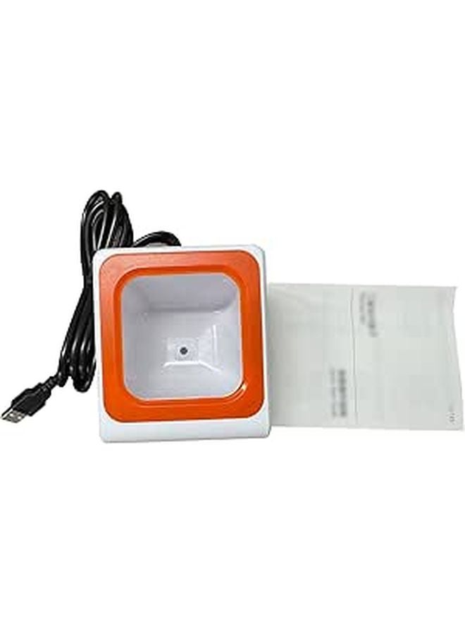 Automatic Omnidirectional Desktop Barcode Scanner USB Wired With Voice Prompt CMOS Sensor - Image 1