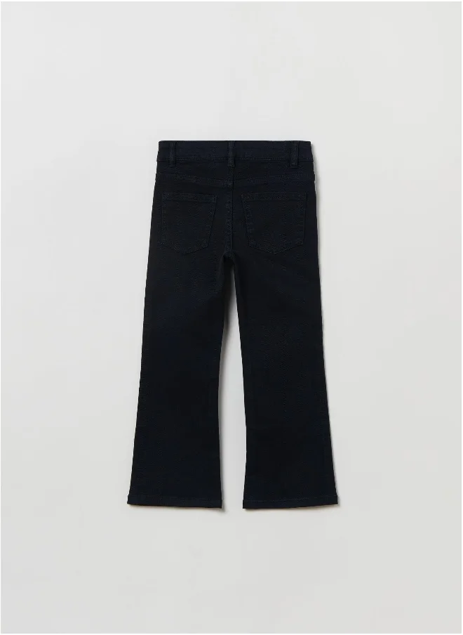 او في اس Flare-fit jeans with pockets