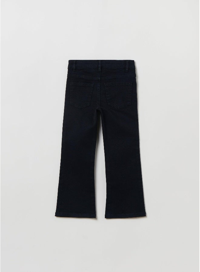 او في اس جينز بقصة واسعة بجيوب - Image 2