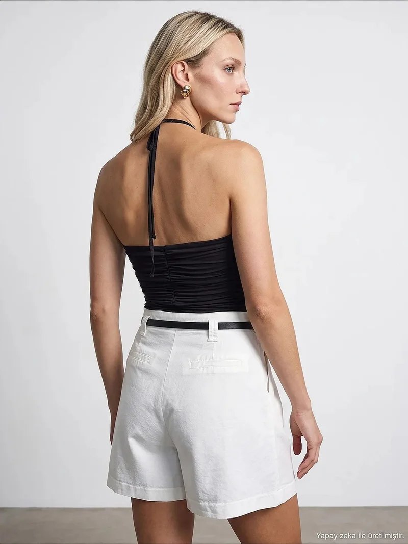 Dilvin DILVIN Tencel Blend Blouse