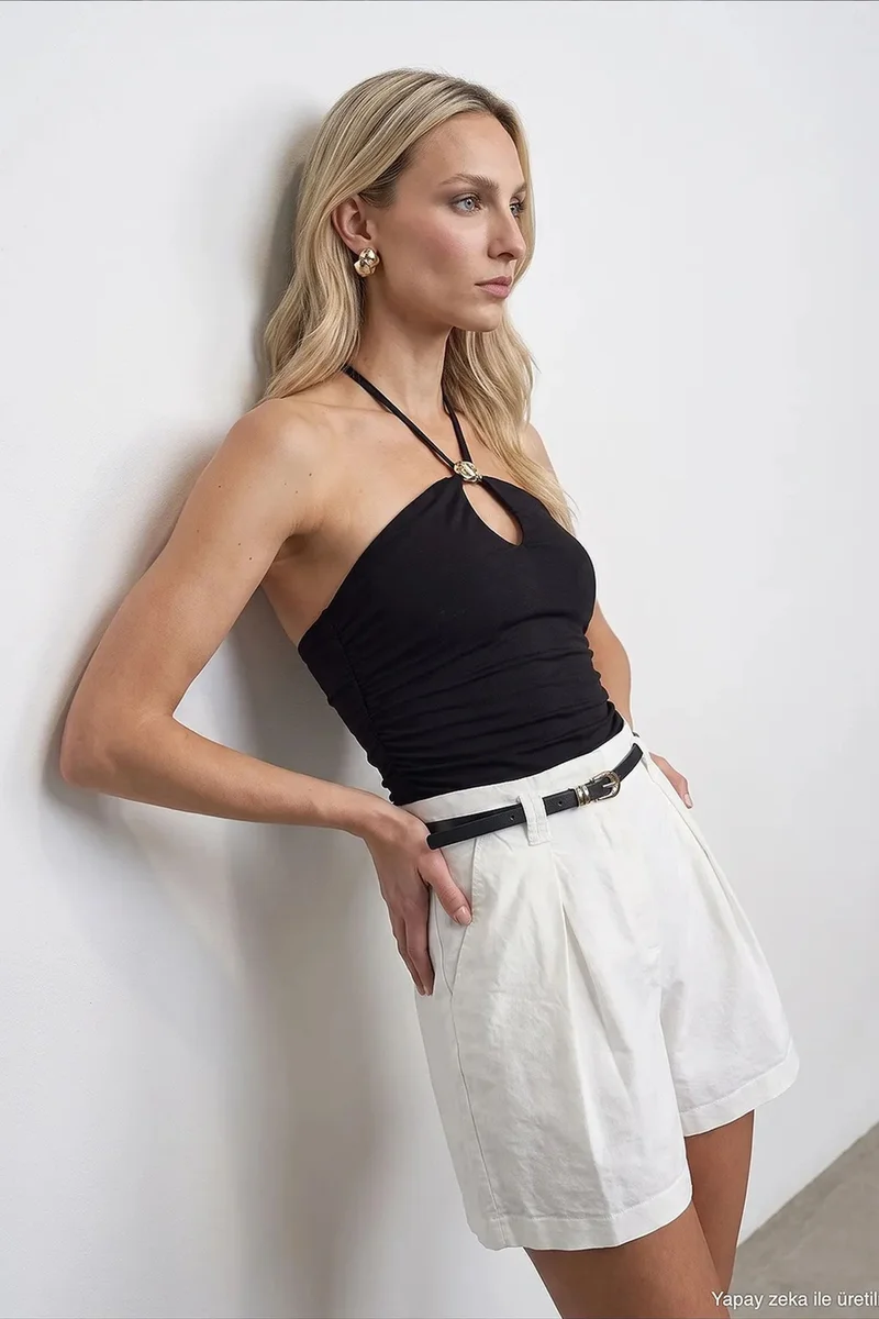 ديلفين DILVIN Tencel Blend Blouse