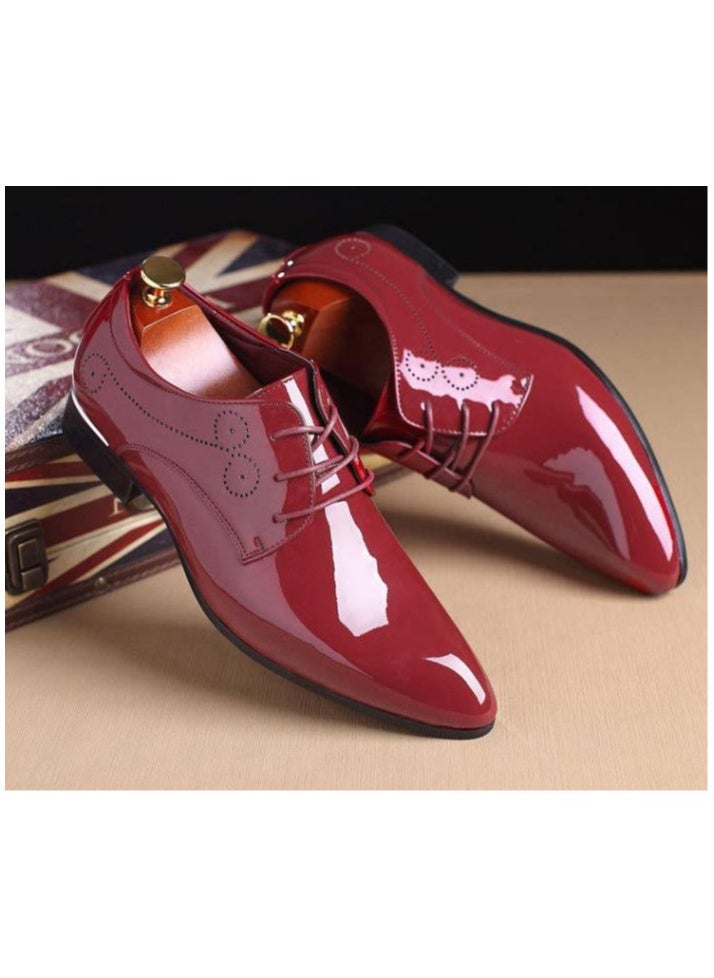 KUYING New Men's Business Leather Shoes  - Image 3