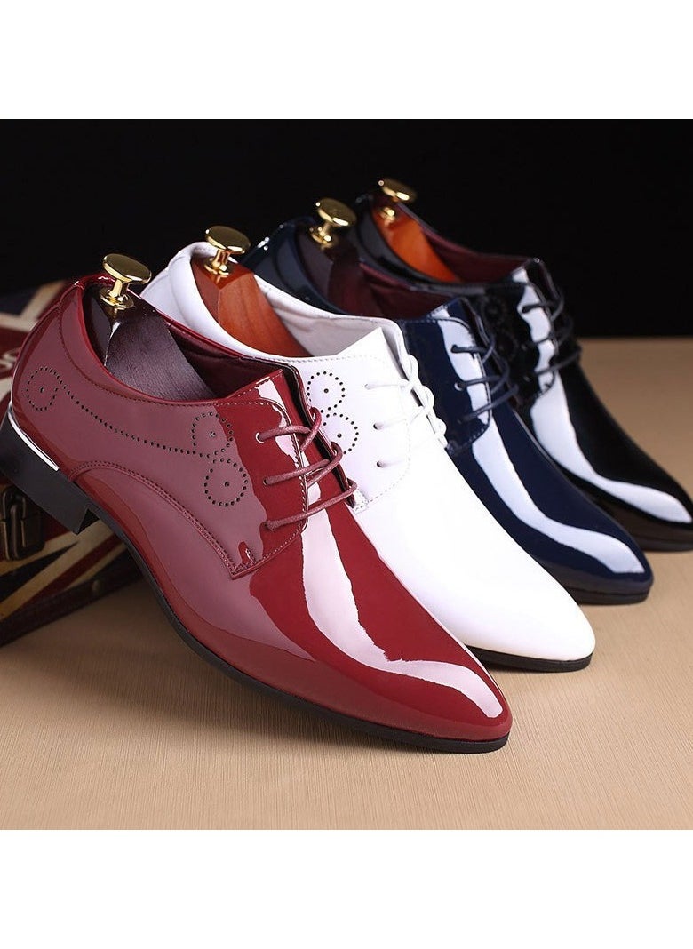 KUYING New Men's Business Leather Shoes  - Image 5