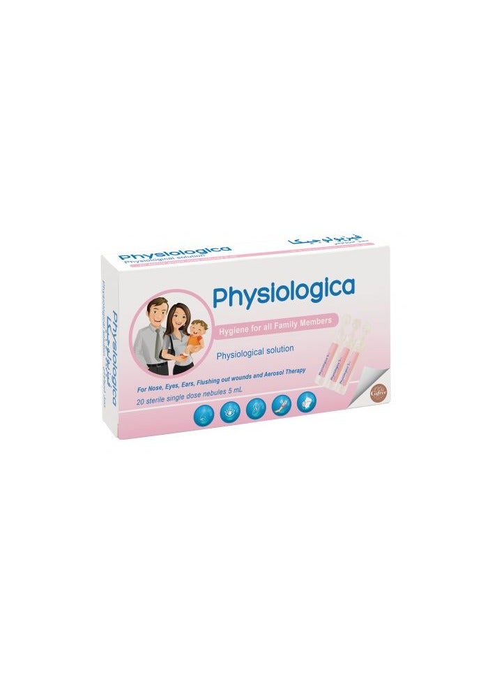 Physiologica Solution 5ML, Single Dose 20'S