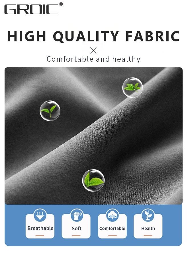 GROIC Car Lumbar Support Pillow,Memory Foam Lumbar Support Cushion,Ergonomic Design 3D Spine Back Support Pillow Relieve Back Pain and Muscle Tension for Office Chair or Car Seat  - Image 4