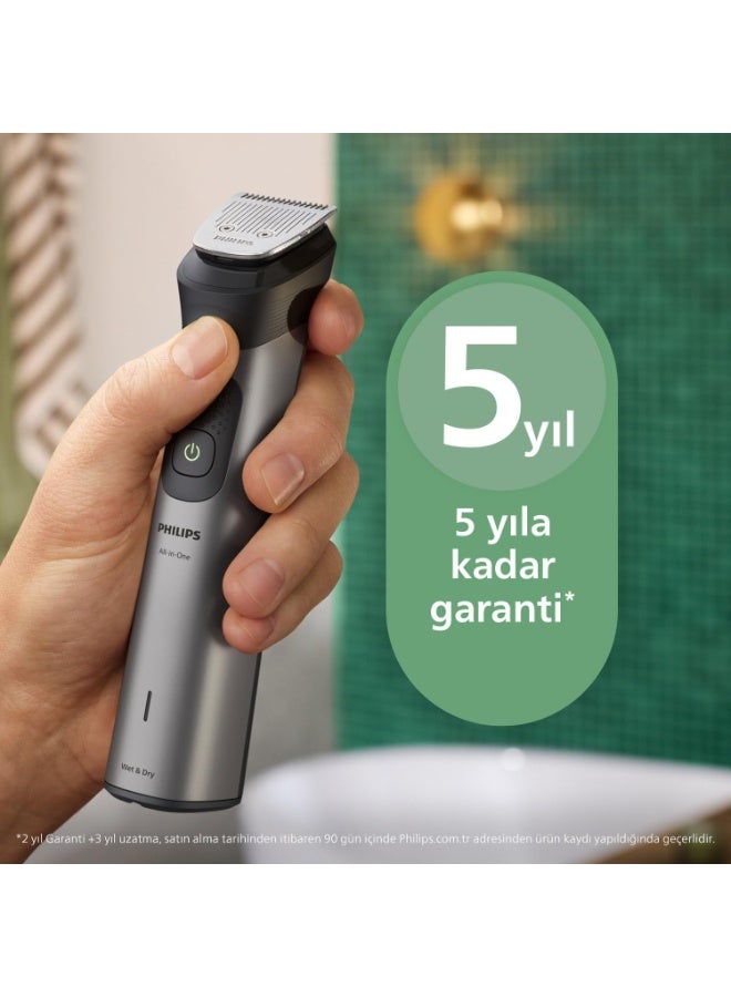 Philips All-in-One Trimmer 7000 Series 13-in-1 Men's Grooming Kit MG7922/15 Silver - Image 2