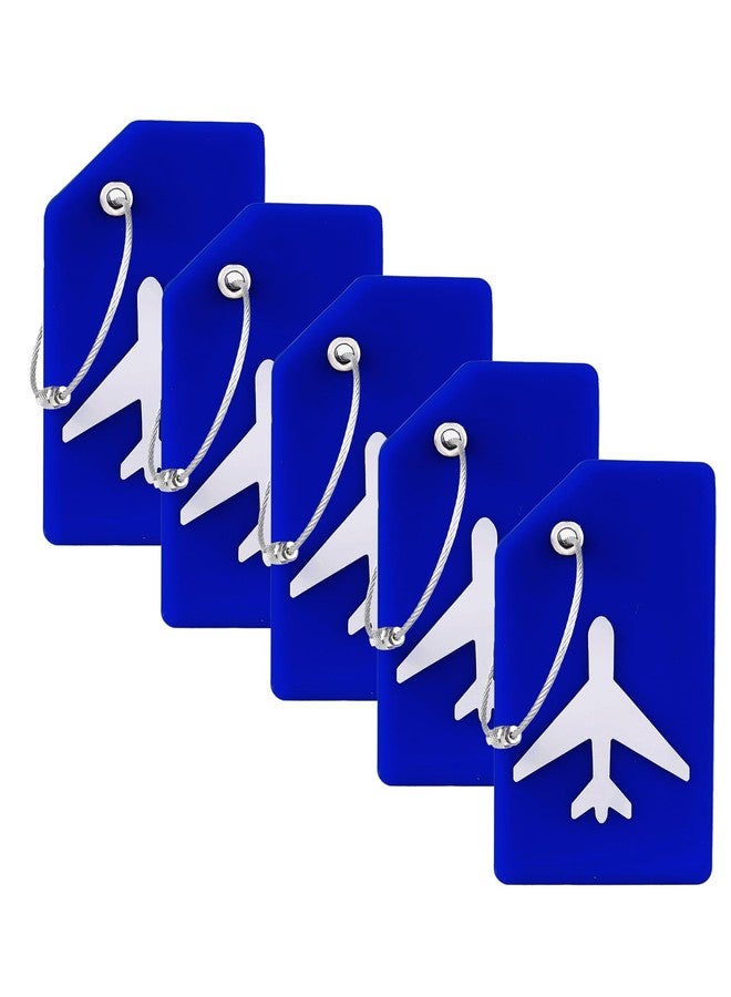Gostwo Silicone Luggage Tag Baggage Handbag School Bag Suitcase Instrument Tag Label by Gostwo（Blue） - Image 1