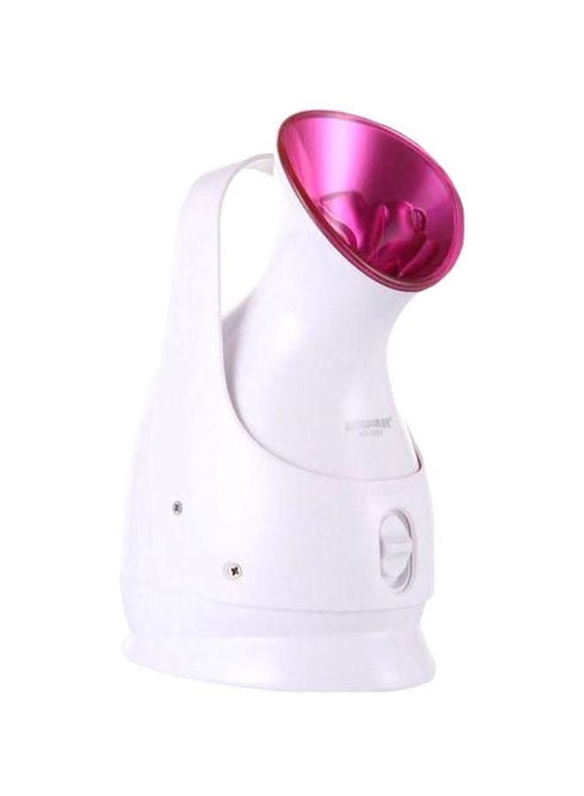 NIBEMINENT Facial Nano-Ionic Steamer White/Pink - Image 1