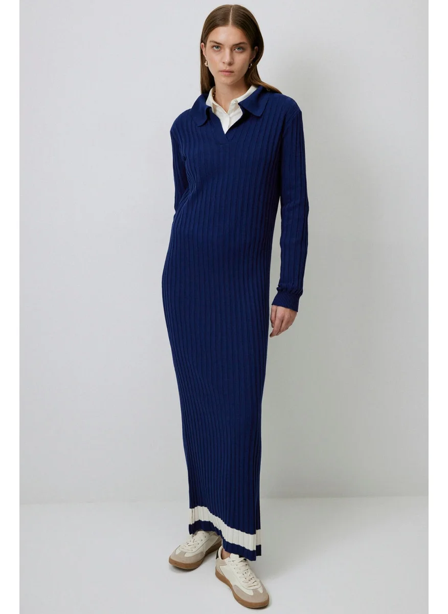 تاتشي Polo Neck Knitwear Dress