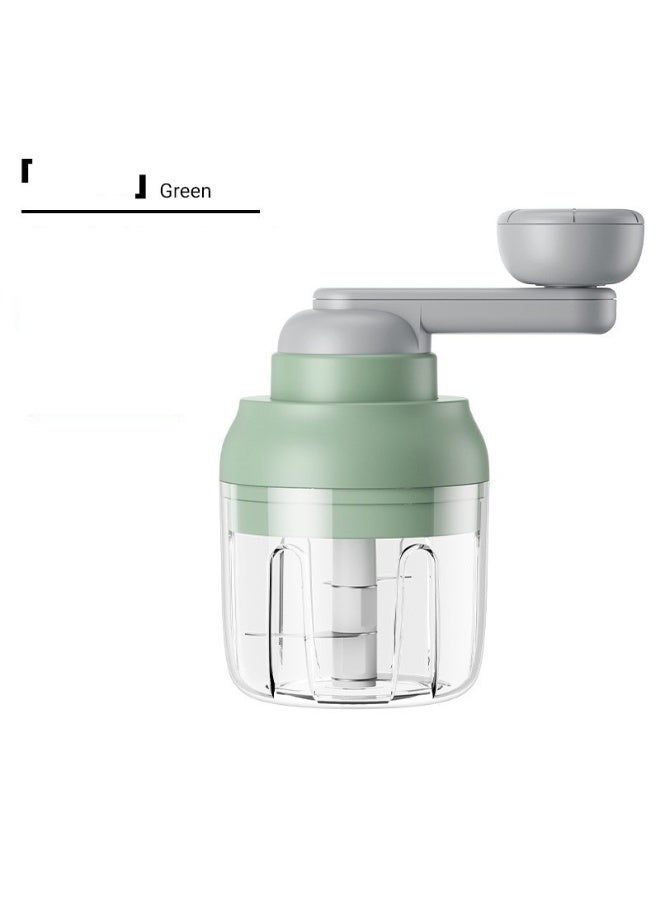 Manual Multifunctional Crusher, Capable Of Grinding Meat, Garlic, Vegetables, Crushed Ice, And Other Green Ingredients With A Capacity Of 250ml  - Image 1