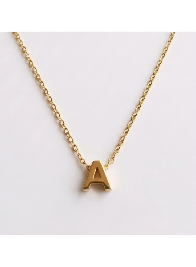 روفو Initial A Pendant Necklace