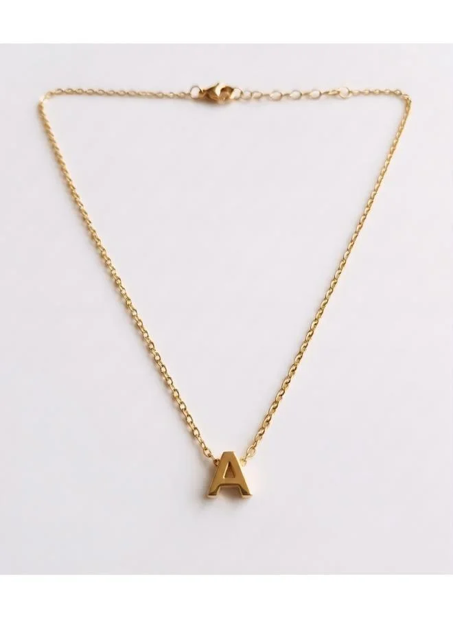 روفو Initial A Pendant Necklace