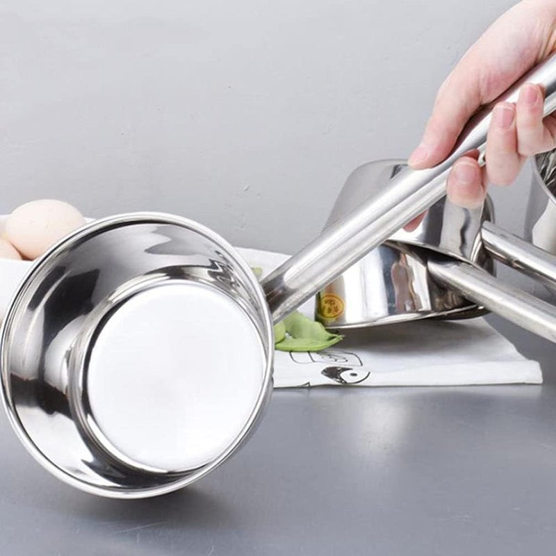 woobles Soup Ladle Water Ladle Stainless Steel Dipper 21 Inch Long Water Scoop Garden Watering Long Ladle Kitchen Ladle Metal Water Ladle for Kitchen Bathroom Garden Ladle - Image 5