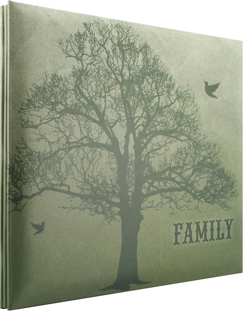 MCS Expandable 10-Page Scrapbook Album with 12 x 12 Inch Pages, 13.5 x 12.5 Inch, "Family Tree" - Image 3