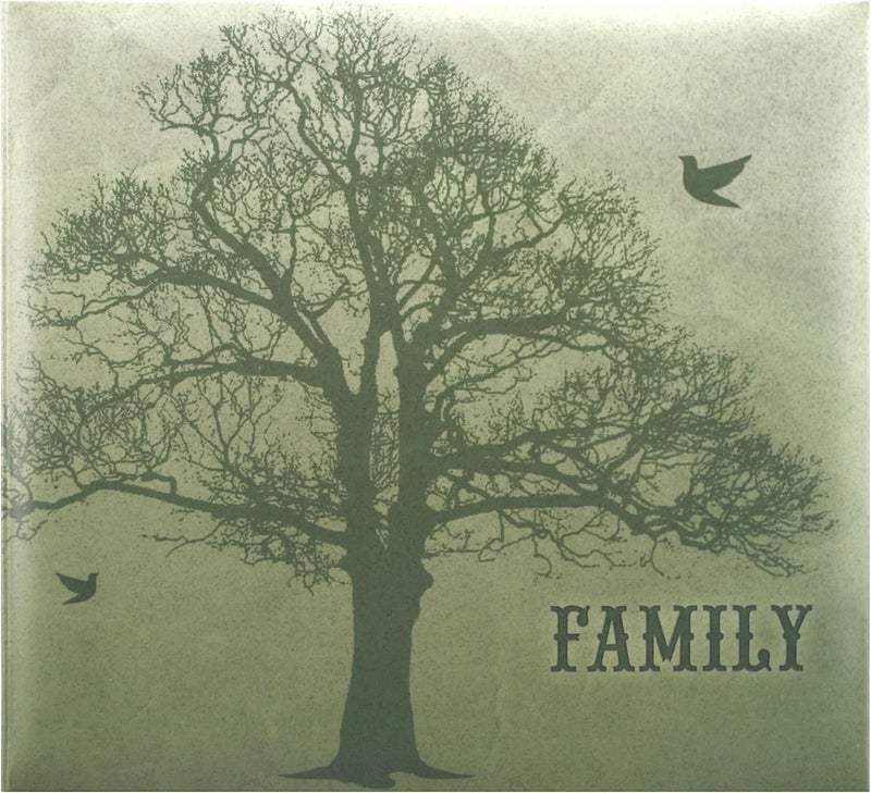 MCS Expandable 10-Page Scrapbook Album with 12 x 12 Inch Pages, 13.5 x 12.5 Inch, "Family Tree" - Image 1