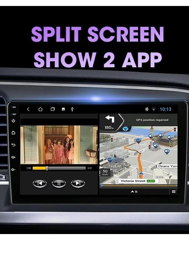 RAYMOS - Honda Civic Car Stereo  2006 To 2012 4GB RAM Support Apple Carplay Android Auto Wireless QLED Touch AHD Camera Included Bluetooth Offline Online Maps Support YouTube Play Store - Image 1