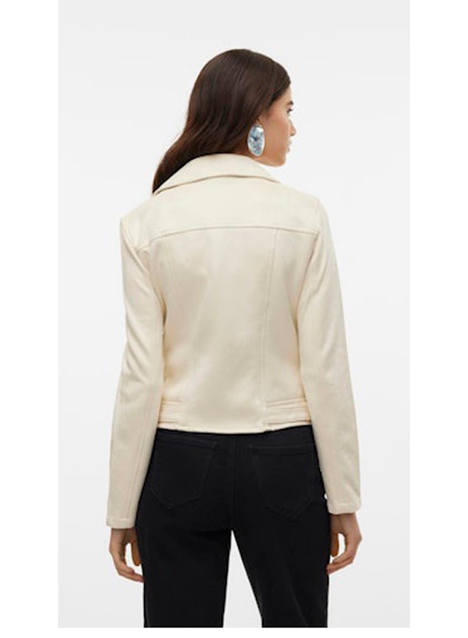 VERO MODA Short Faux Suede Jacket - Image 2