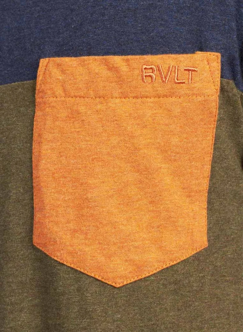 RVLT/ REVOLUTION Design Crew Neck Tshirt