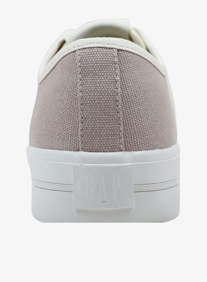 GAP Women's Logo Detail Sneakers with Lace-Up Closure - BALTIMORE - Image 3