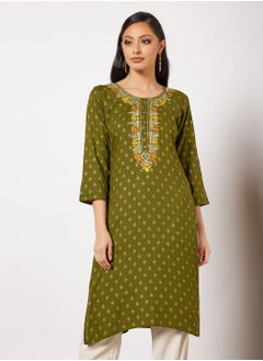 Print Short Kurta