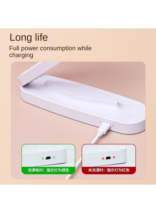 Bluejw New LED Folding Eye Protection Desk Lamp USB Charging Touch Dormitory Learning Students Children Desk Reading Bedside Lamp - Image 3