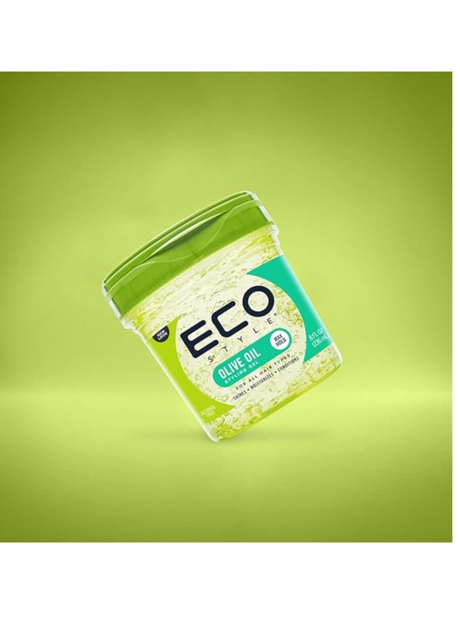 ECO STYLER Ecostyle Olive Oil Styling Gel Green 236 ml‏ 