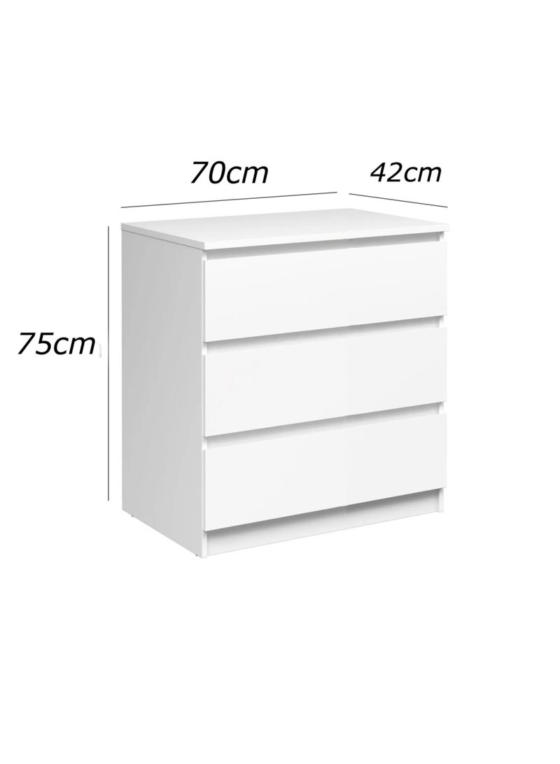 فرنتشر ستور وحدة ادراج مودرن - ارتفاع 75 سم - عرض 70 سم - عمق 42 سم ، من فرنتشر ستور. - Image 4