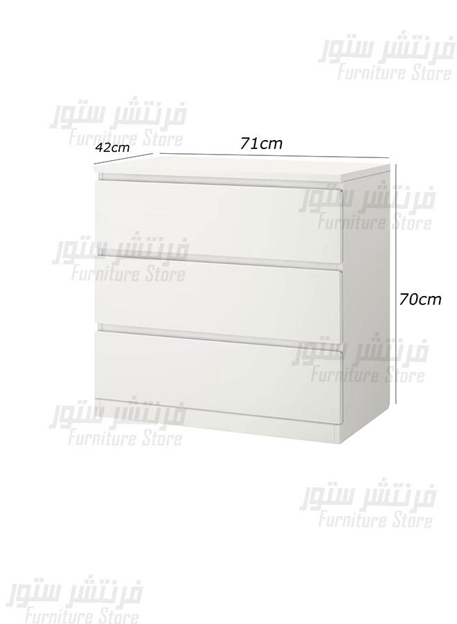 وحدة ادراج مودرن - ارتفاع 70 سم - عرض 71 سم - عمق 42 سم ، من فرنتشر ستور.