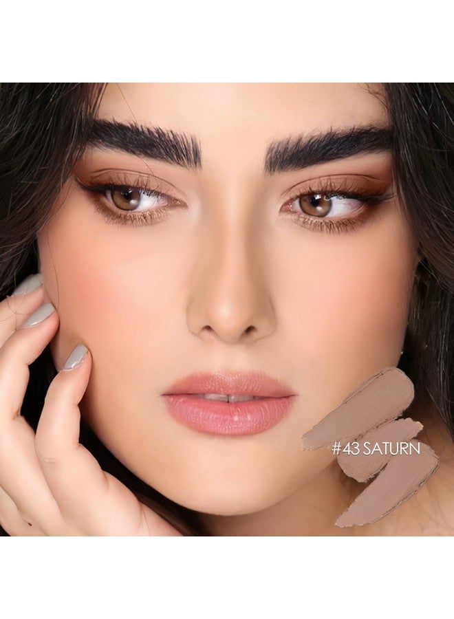 فوكالور قلم ظلال عيون كريمي لامع وغير لامع، قلم تفتيح العين اللامع للنساء، يدوم طويلاً مقاوم للماء، ظلال عيون وبطانات مكياج زحل - Image 2